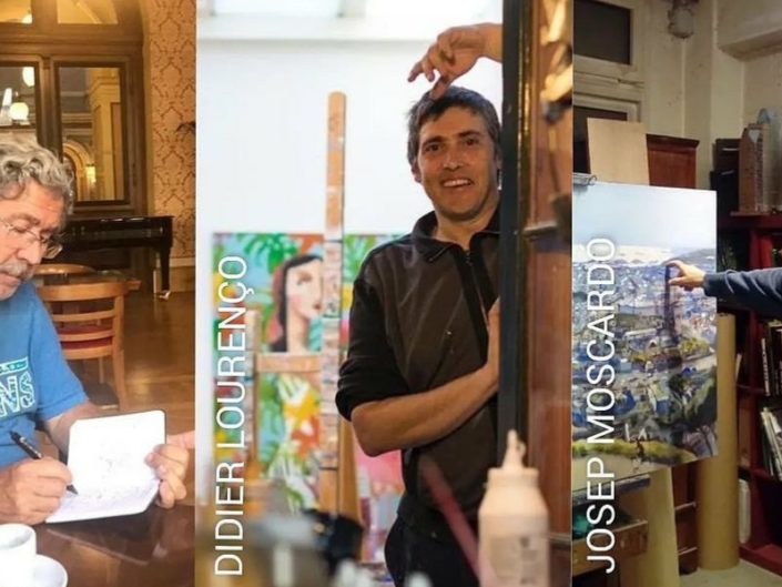 ” 3 Artistes 3 Amics” Galeria L’Arcada November 2022 Blanes